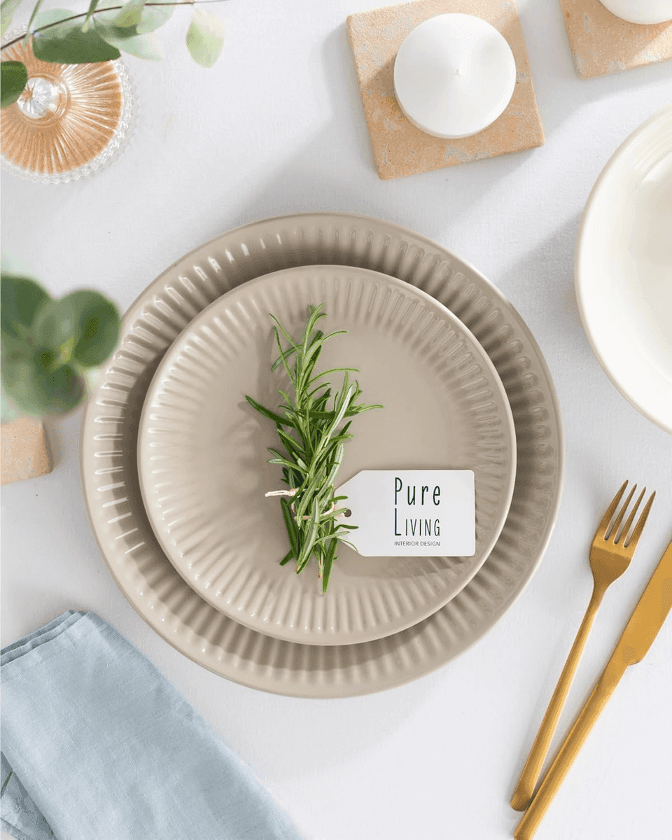 Pure Living 16-Piece Stoneware Dinnerware Set for $44.35 image 2