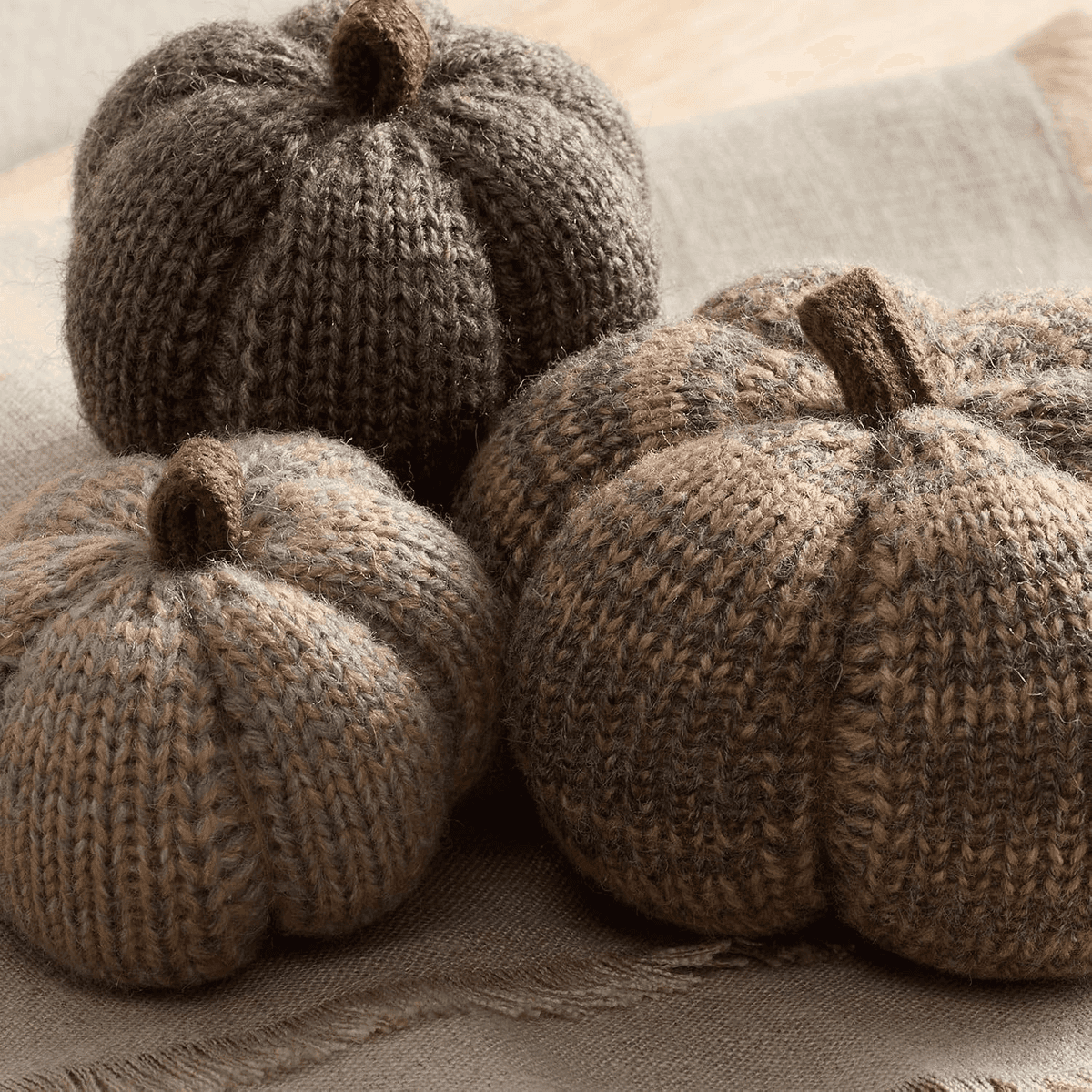 Your Heart's Content 3-Piece Knit Pumpkin Set for $8.99 image 3