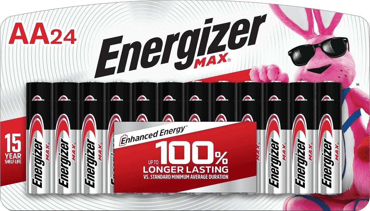 Energizer MAX AA Batteries, 24 Count for $12.74
