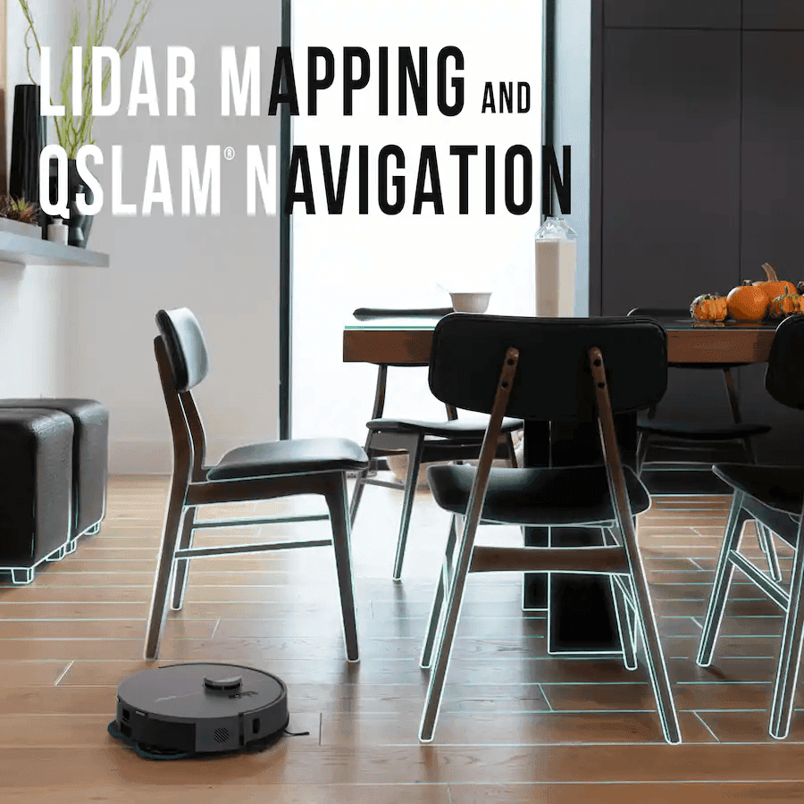bObsweep Dustin Robot Vacuum & Mop with Auto-Empty Dock - Twilight image 5