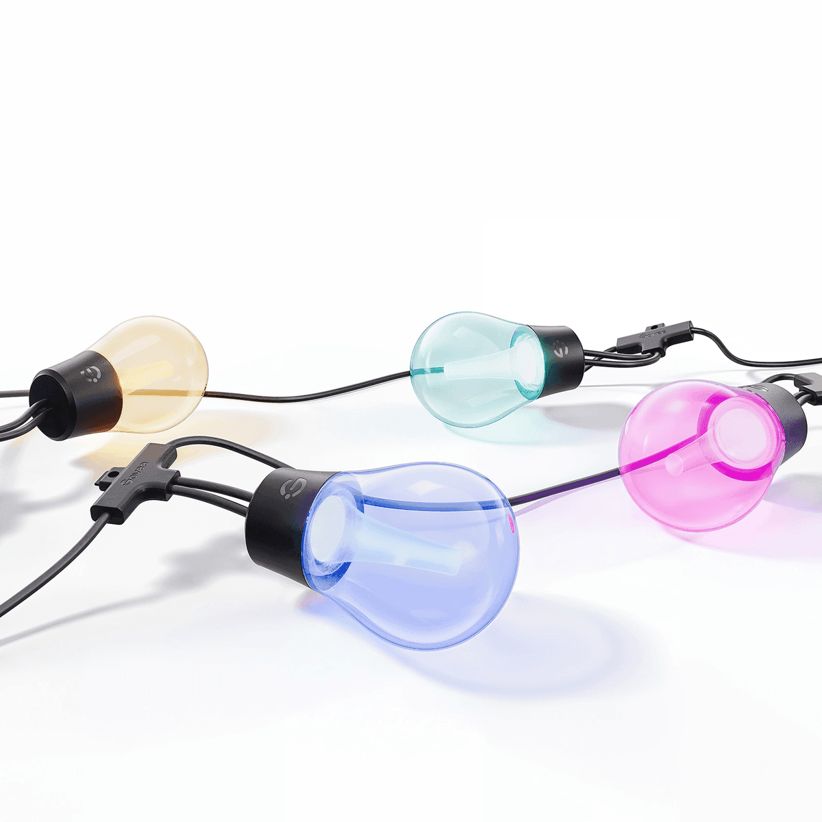 Govee 48-Foot Smart Indoor/Outdoor String Lights with 15 LED Globe Bulbs