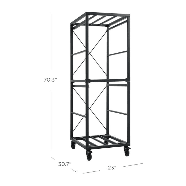 Gorilla Rack 5-Tier Rolling Bin Organizer image 4