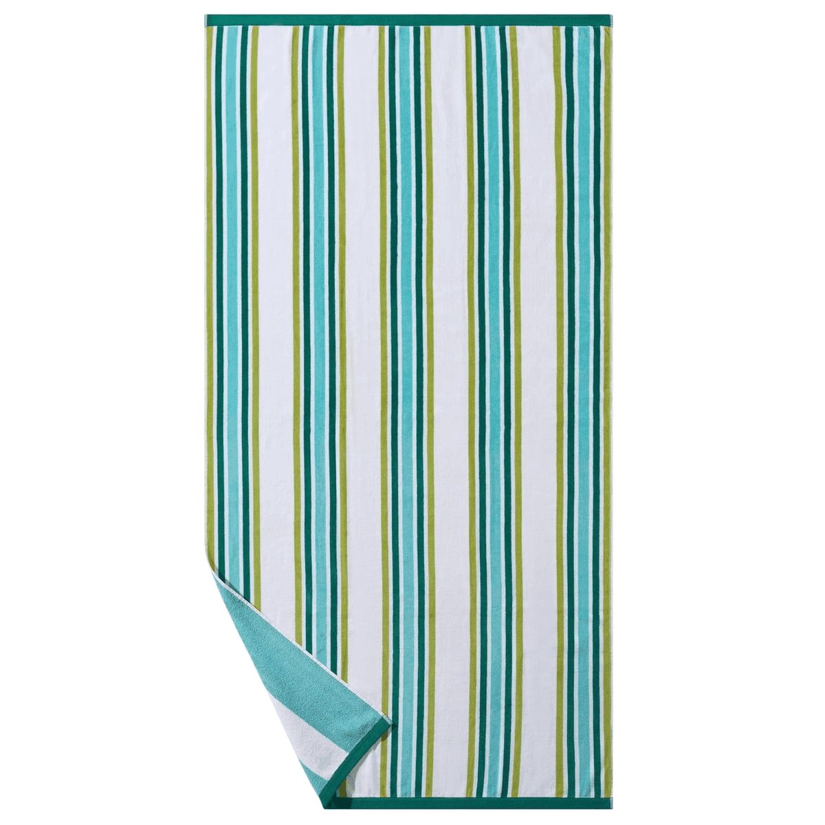 Better Homes & Gardens Oversized Cabana Beach Towel, Green