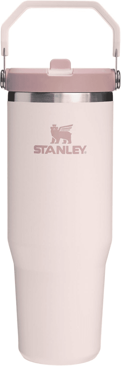 Stanley IceFlow 2.0 Flip Straw Tumbler, 30 oz, Rose Quartz