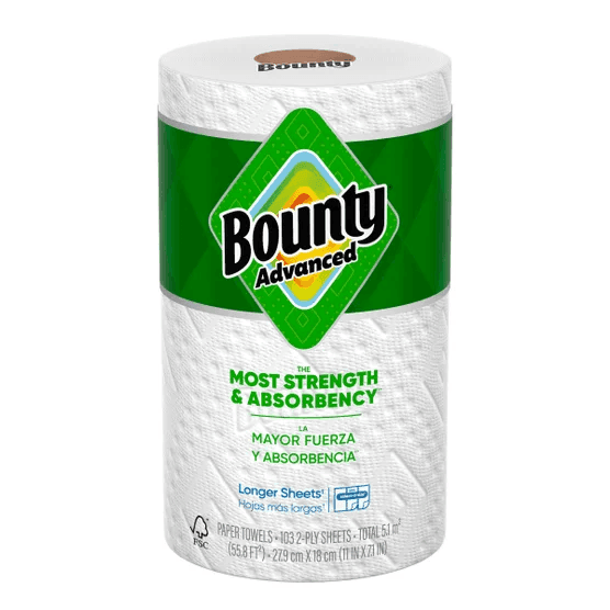 Bounty Advanced Paper Towels, 2-Ply, 12-Count image 3