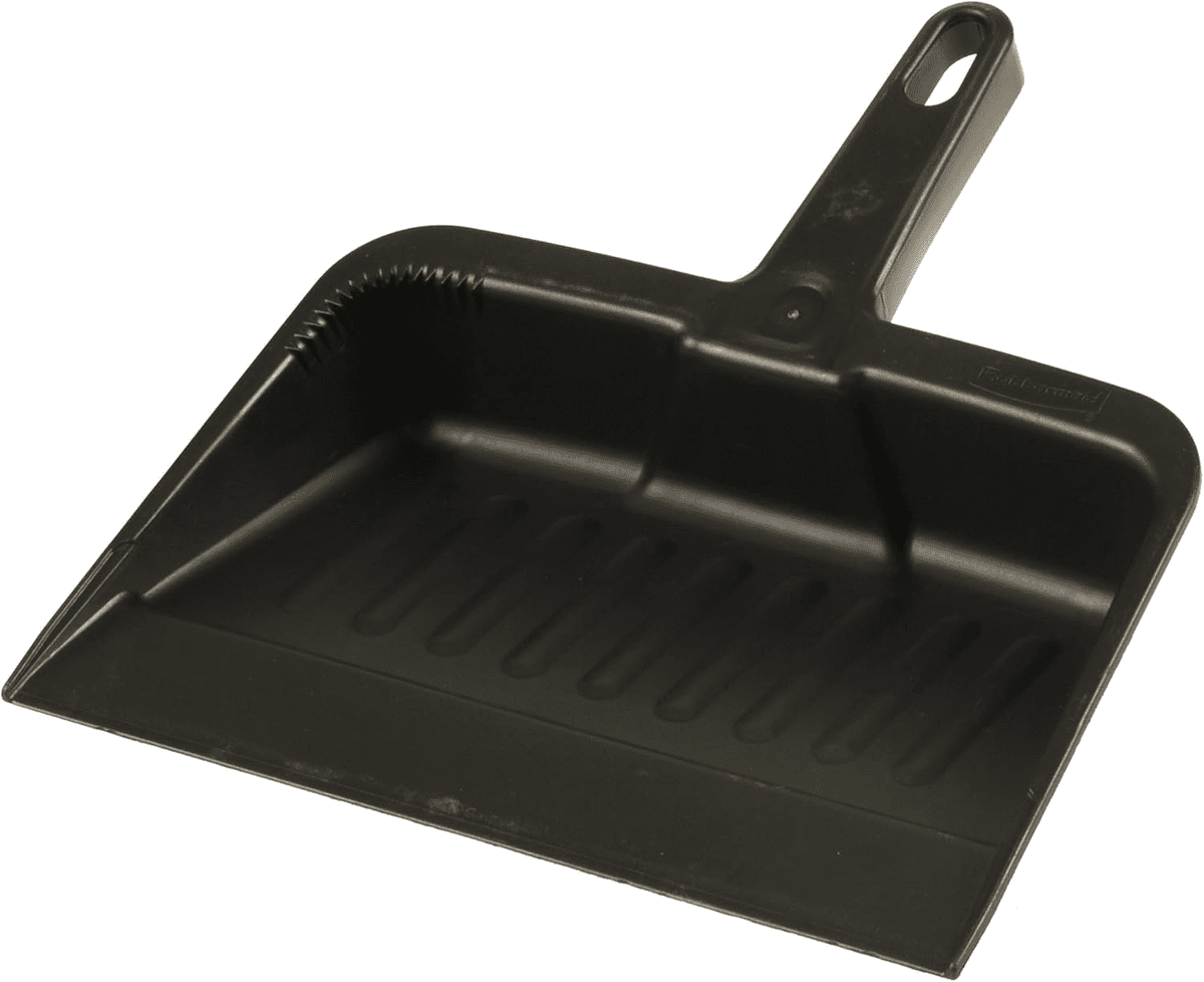 Rubbermaid Commercial Heavy-Duty Dustpan - Charcoal