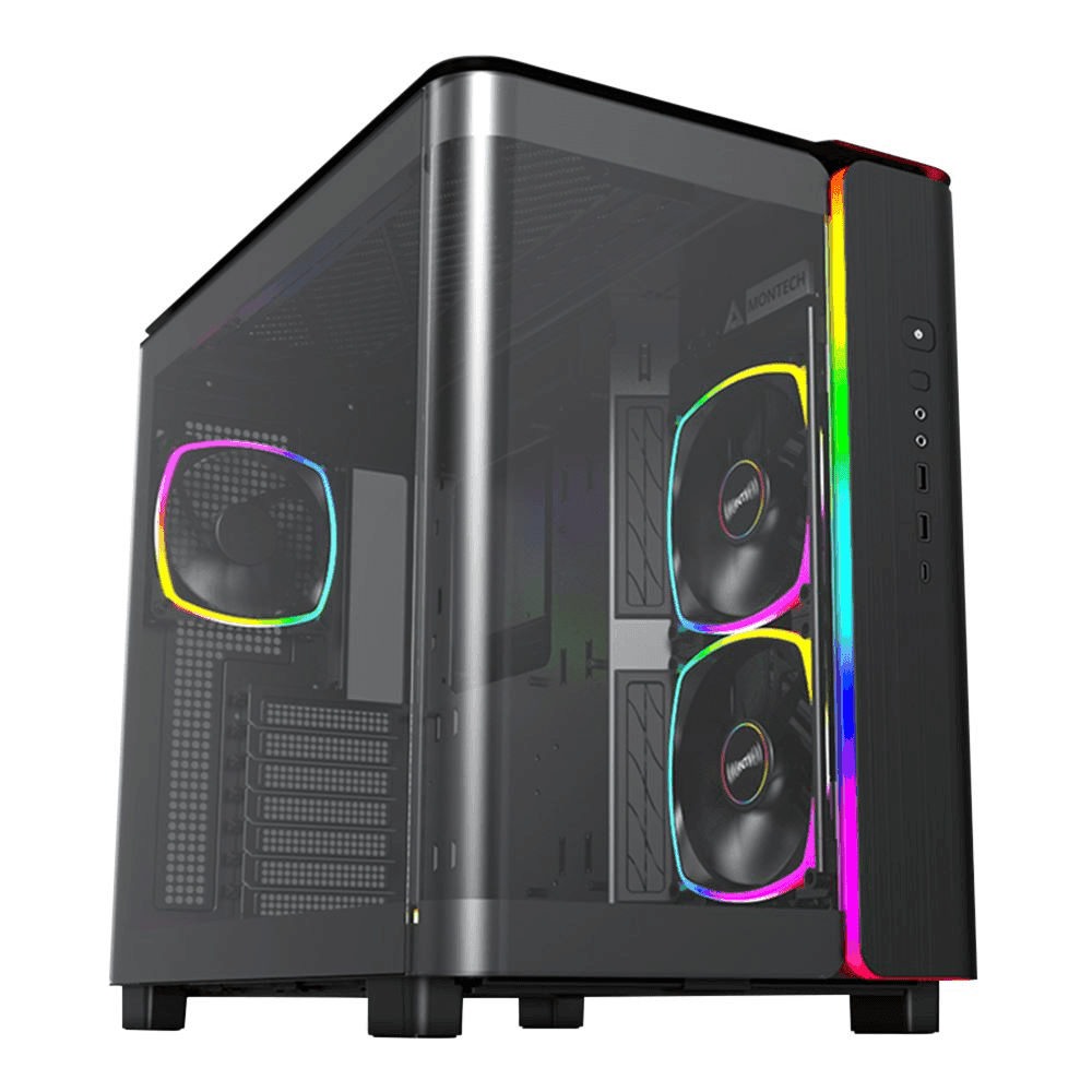 Montech KING 95 Pro ATX Mid-Tower Case - Black