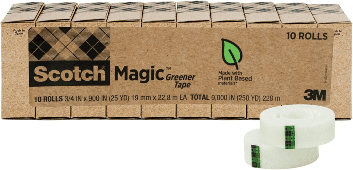 Scotch Magic Greener Tape - 10 Rolls