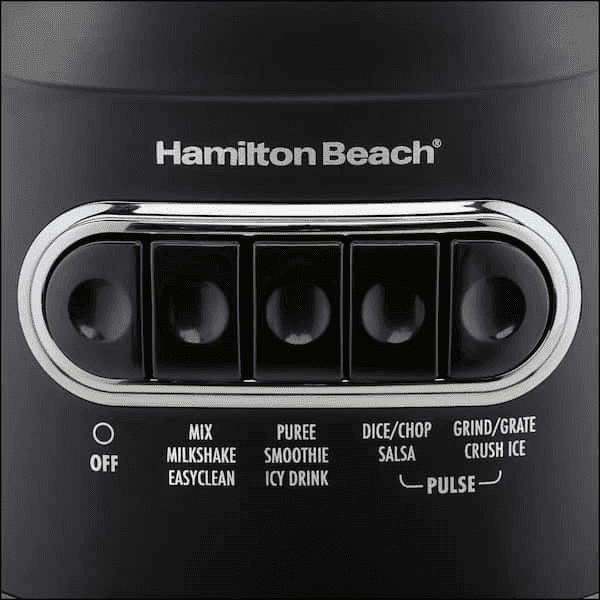 Hamilton Beach Power Elite 40 oz 5-Speed Blender - Black image 2