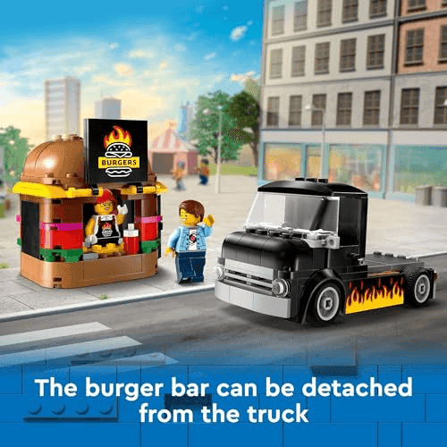 LEGO City Burger Truck Building Set 60404 - 194 Pieces image 3