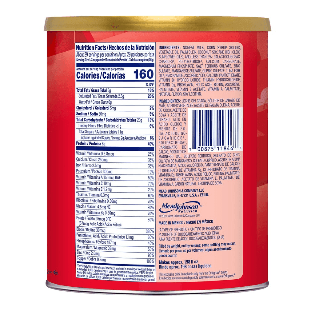 Enfagrow Premium Toddler Nutritional Drink 36.6 oz image 2