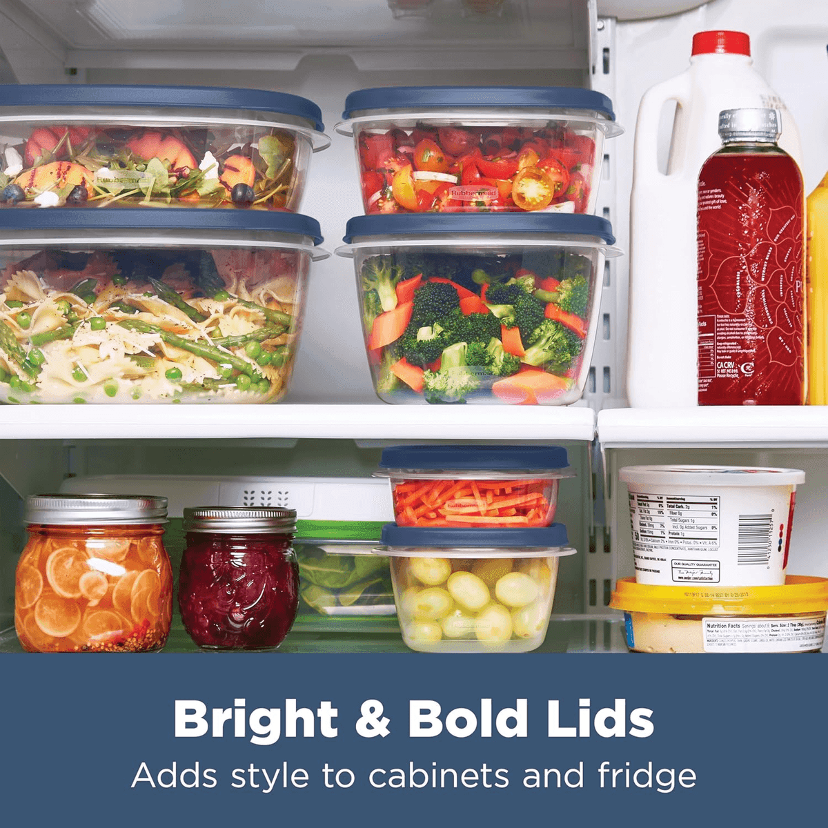 Rubbermaid Easy Find Lids Food Storage Containers, 26-Piece Set image 2