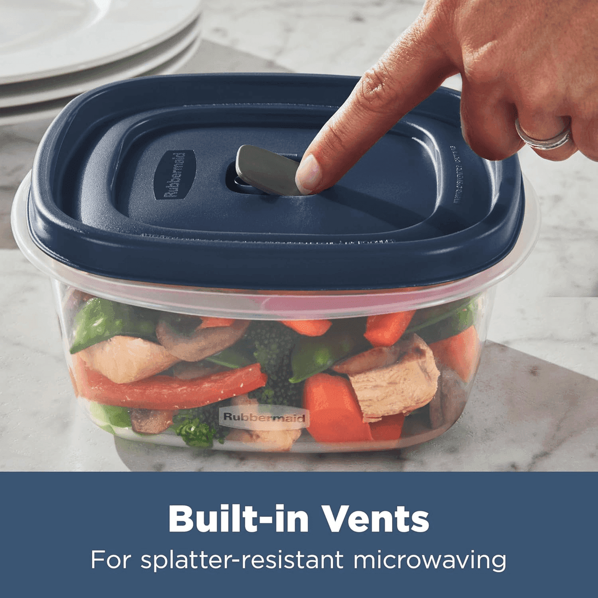Rubbermaid Easy Find Lids Food Storage Containers, 26-Piece Set image 4