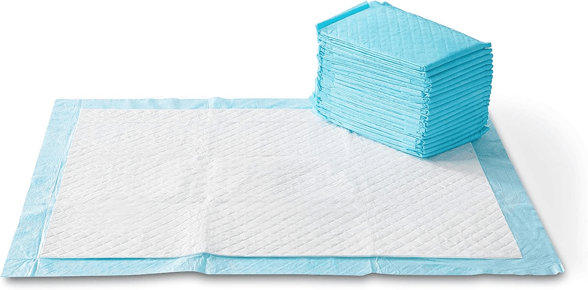 Amazon Basics X-Large Heavy-Duty Puppy Pads, 50 Count