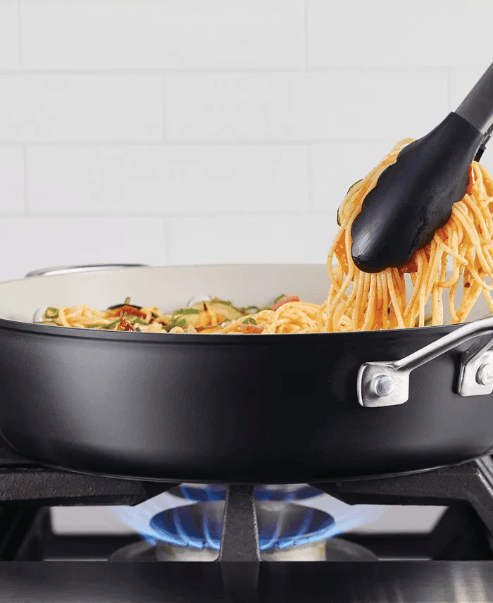 KitchenAid 5-Qt. Ceramic Nonstick Saute Pan with Lid for $44.99 image 3