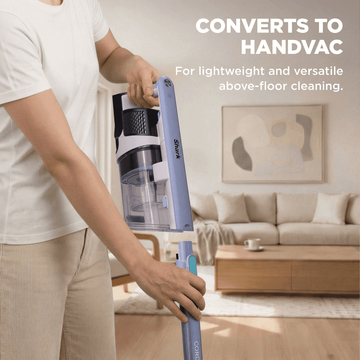 Shark Cordless Pet Vacuum IY144HBL1 - Periwinkle image 4