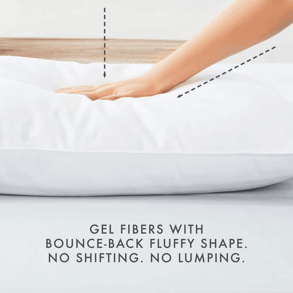 Becky Cameron Gel-Fiber Queen Pillows, 2-Pack image 4
