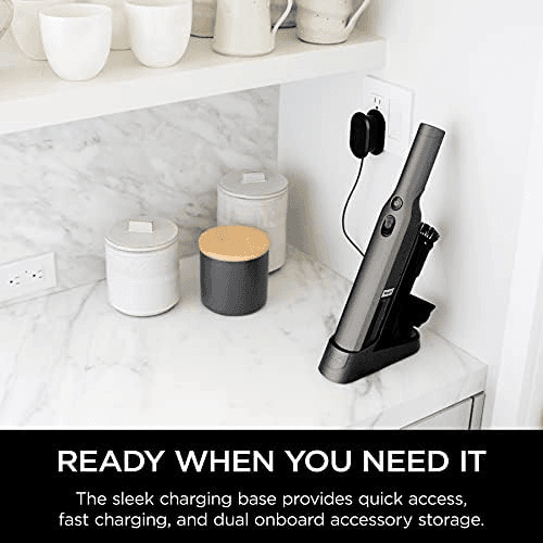 Shark WV201 WANDVAC Cordless Handheld Vacuum (Slate) - $89.99 image 2