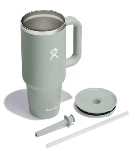 Hydro Flask 40 oz Travel Tumbler with Straw, Agave - $25.58 image 2