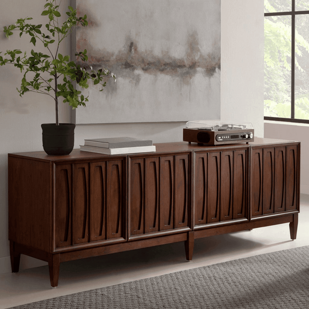 Monterey Bay 74-Inch Accent Console, Brown image 3