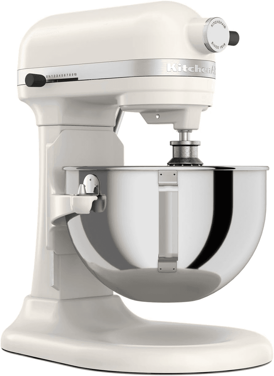 KitchenAid 5.5-Quart Bowl-Lift Stand Mixer, Porcelain White image 2