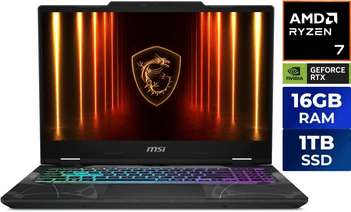 MSI Cyborg A15 Ryzen 7 260 RTX 5060 Gaming Laptop