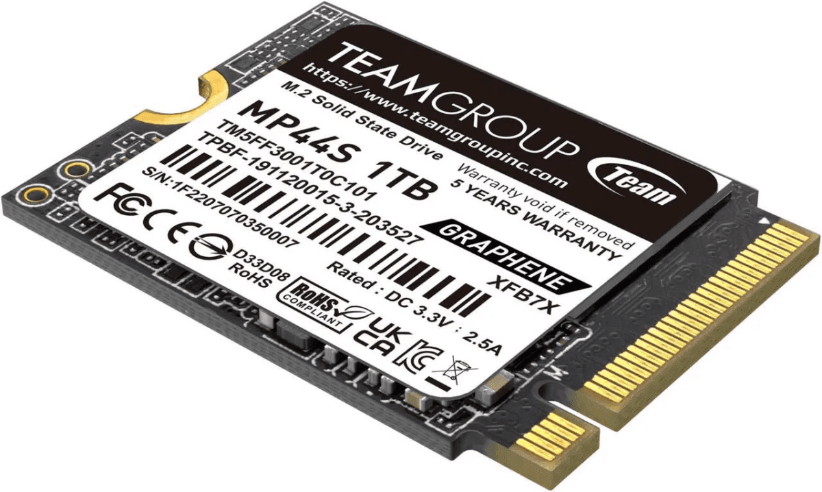 Team Group MP44S 1TB M.2 2230 PCIe 4.0 SSD