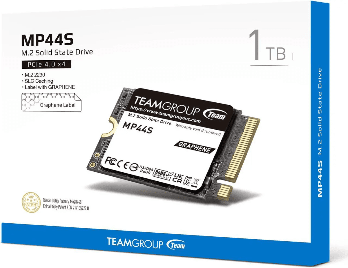 Team Group MP44S 1TB M.2 2230 PCIe 4.0 SSD image 3