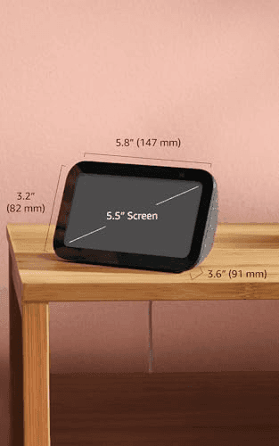 Amazon Echo Show 5 Smart Display - Charcoal image 3
