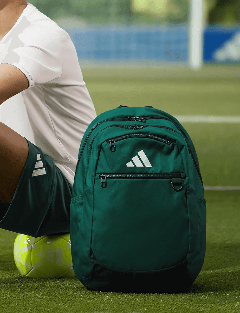 adidas Striker Soccer Backpack 36L - Dark Green image 2