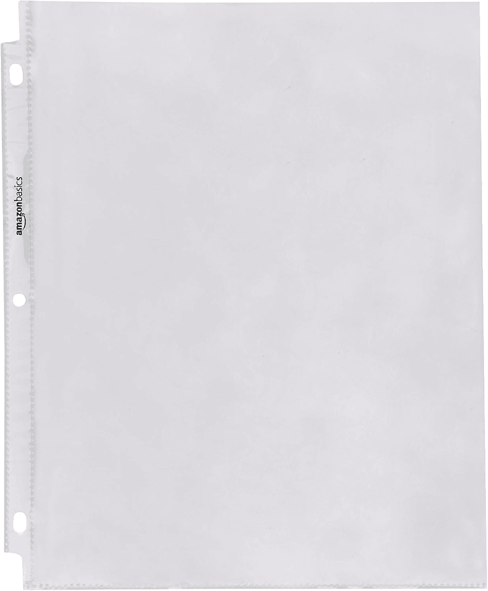 Amazon Basics Sheet Protectors 200-Pack for $10.70 image 2