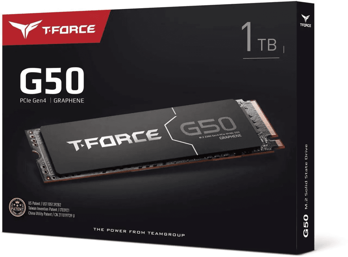 Team Group T-FORCE G50 1TB PCIe 4.0 NVMe SSD for $169.99 image 4