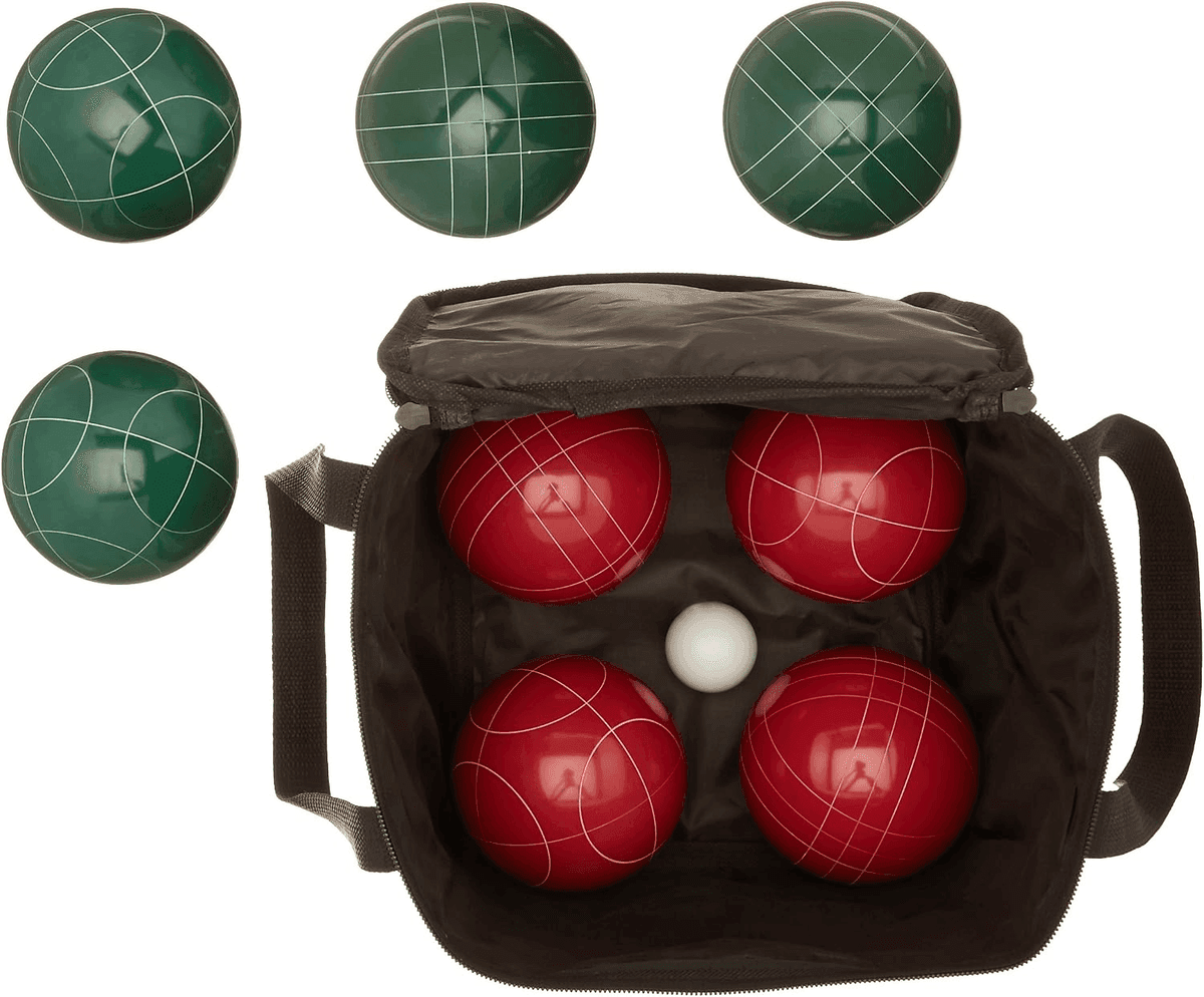 Amazon Basics 100mm Bocce Ball Set for $37.78 image 4