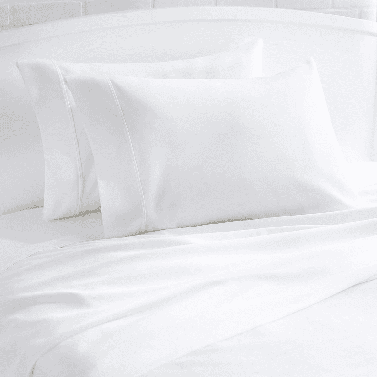 Amazon Basics 400 Thread Count Cotton Pillowcases, Standard 2-Pack for $8.84 image 5