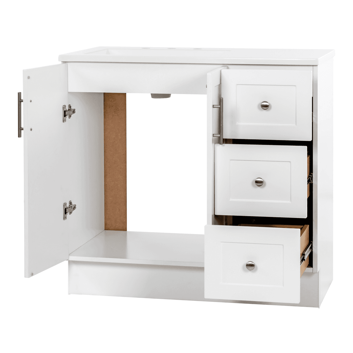 Project Source Davies 36-Inch Bathroom Vanity with Top for $379 image 2