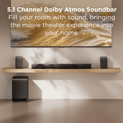 TCL S65K 5.1-Channel Dolby Atmos Soundbar System for $249.99 image 2