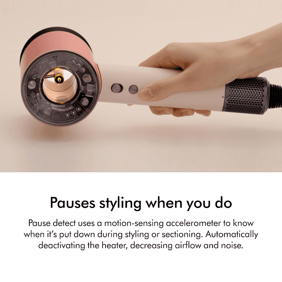 Dyson Supersonic Nural Hair Dryer in Ceramic Pink for $349.99 image 4