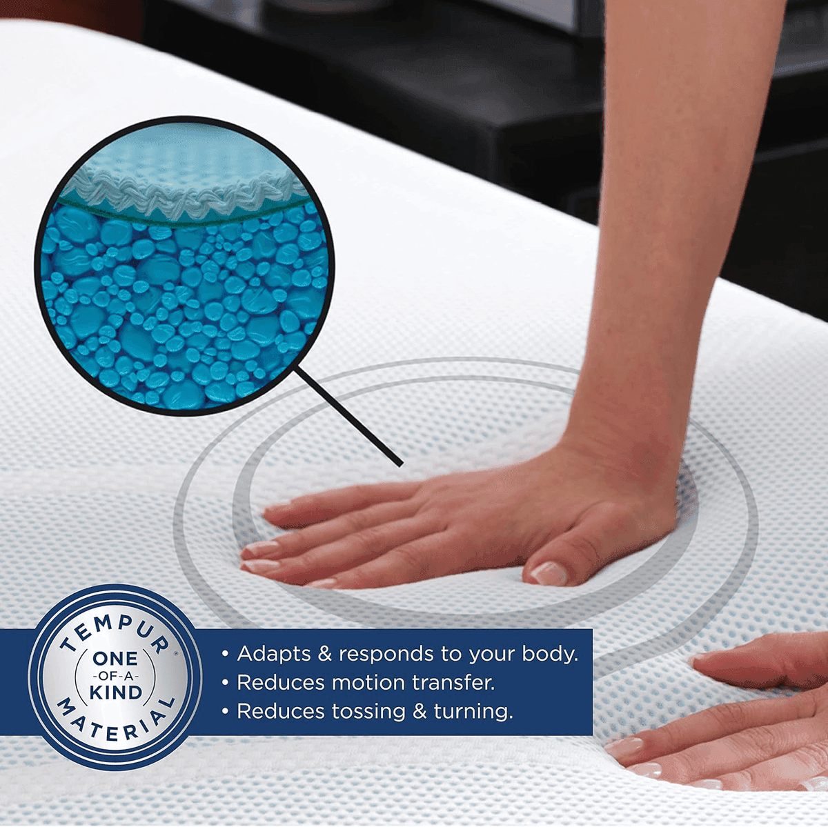 Tempur-Pedic TEMPUR-Adapt + Cooling 3-Inch Queen Mattress Topper for $319 image 4