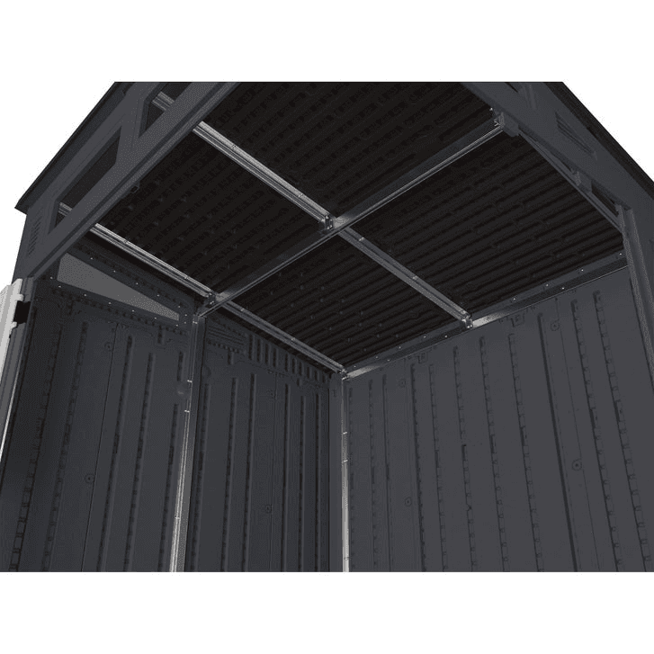 Suncast 6' x 5' Modern Storage Shed for $649.99 image 5