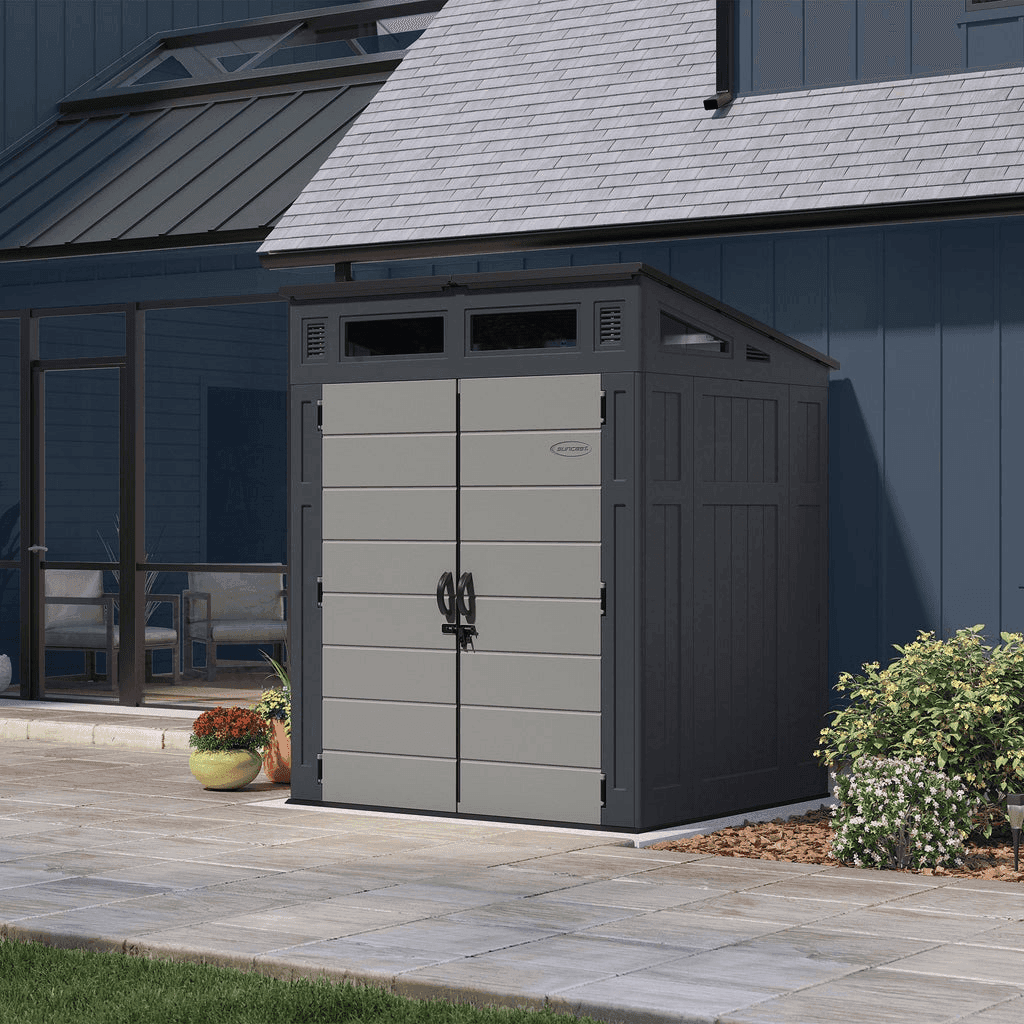 Suncast 6' x 5' Modern Storage Shed for $649.99