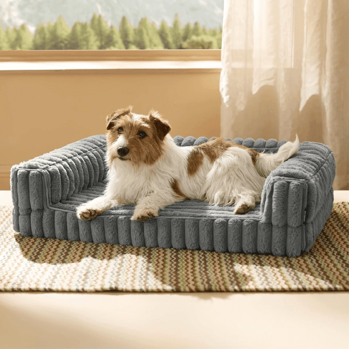 Bedsure ComfyFleece 30-Inch Orthopedic Dog Bed for $39.99