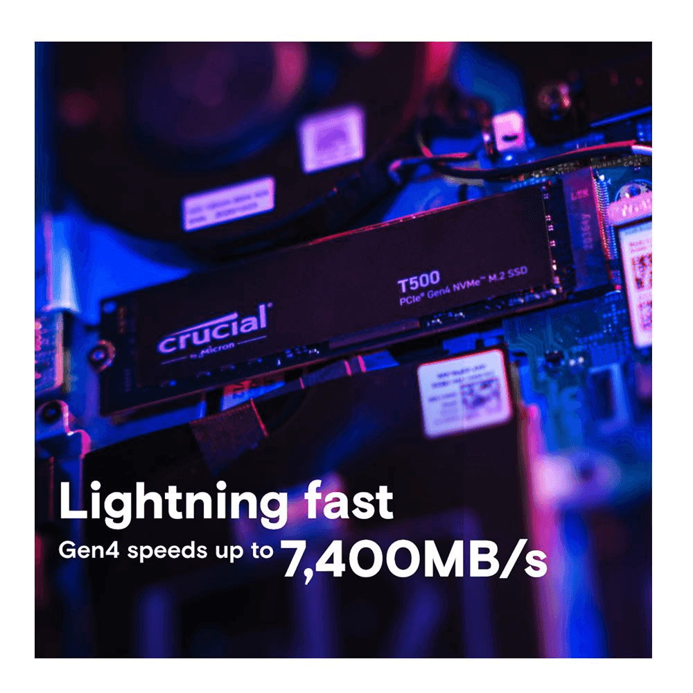 Crucial T500 2TB PCIe 4.0 NVMe SSD for $299.99 image 2
