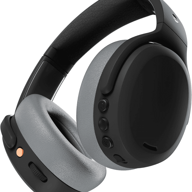 Skullcandy Crusher ANC 2 Wireless Over-Ear Bluetooth Headphones with Multi-Sensory Bass, Active Noise Cancelling, Up to 60 Hours Battery, Microphon... image 1