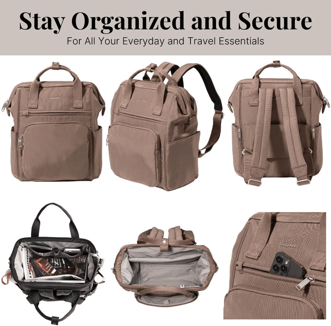 Baggallini Securtex Windsor Laptop Backpack for $97.50 image 4