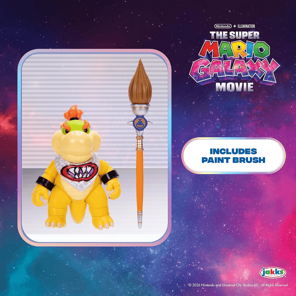 JAKKS Pacific Super Mario Galaxy Bowser Jr. 5-Inch Figure for $5.84 image 3
