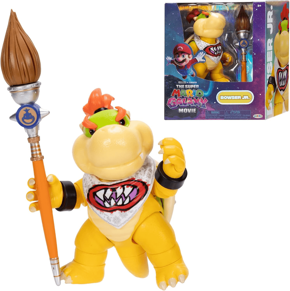 JAKKS Pacific Super Mario Galaxy Bowser Jr. 5-Inch Figure for $5.84