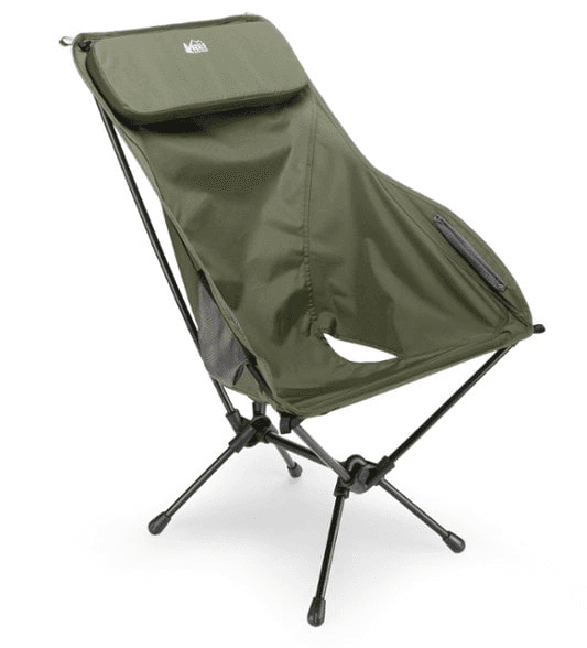 REI Co-op Flexlite Camp Dreamer Chair in Shaded Olive for $97.39