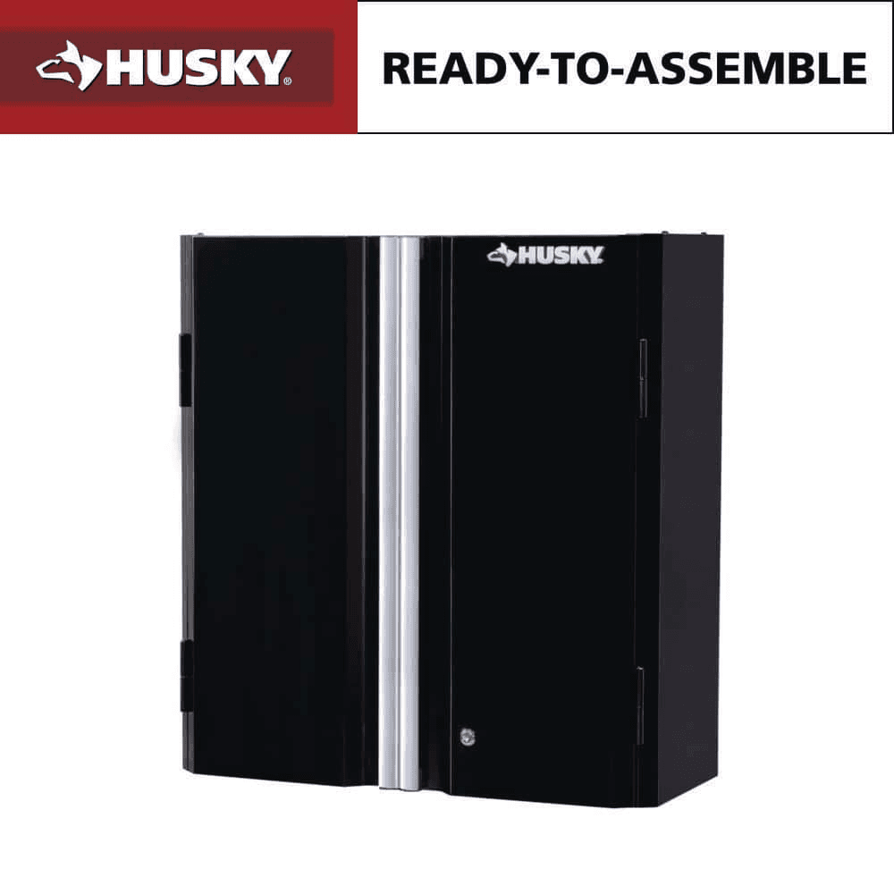 Husky 28-Inch Wall-Mounted Steel Garage Cabinet for $111.75