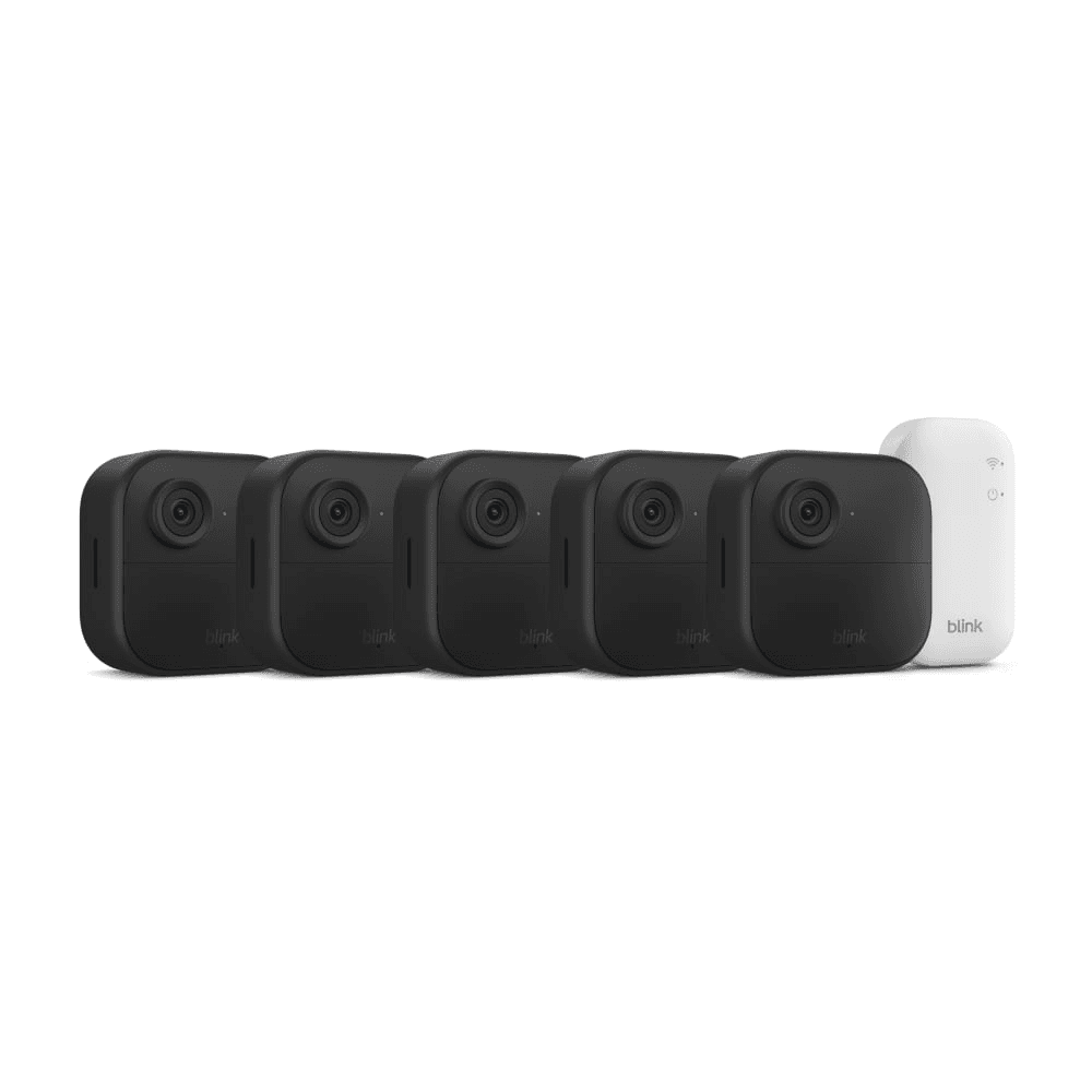 Blink Outdoor 4 Five-Camera Security System for $164.99