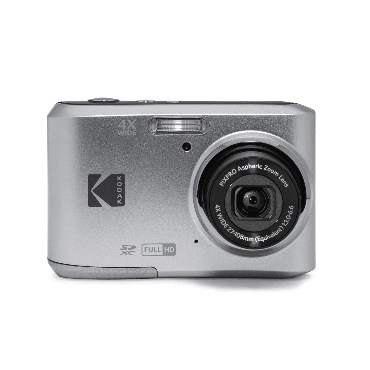 KODAK PIXPRO FZ45-SL 16MP 4X Optical Zoom Digital Camera - Silver